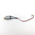 Mini motor de cepillo vibratorio N20 con cable conductor